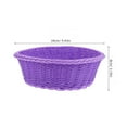thumbnail image 2 of UPOUART 2-Pack Woven Storage Baskets for Kitchen Organization, Fruit, Snacks, Home Decor and Storage Solutions, 2 of 8