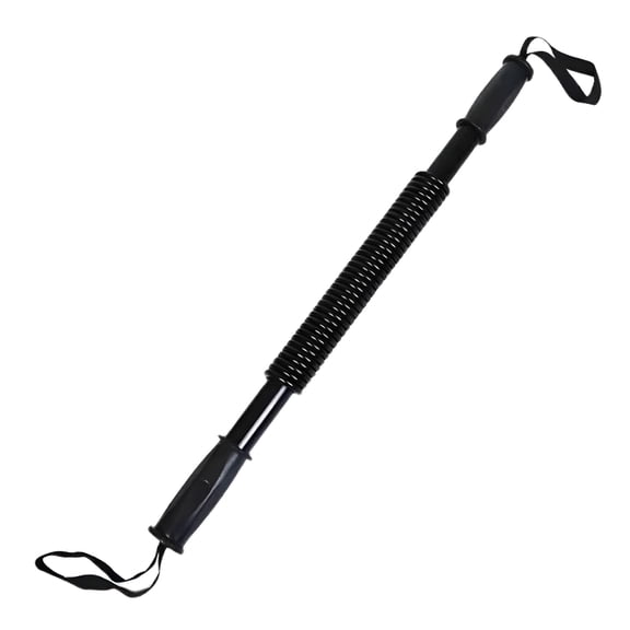 BESTSKY Adjustable Spring Arm Exerciser, 10-30KG Arm Strength Trainer - Expandable Chest Bar with Non-Slip Handles, Home Gym Equipment for Men/Women