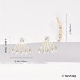 thumbnail image 5 of Boho Crystal Ear Jacket Earrings Rhinestone Ear Climber Earrings Jewelry For Women Girls, 5 of 5