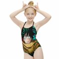 thumbnail image 5 of Izuku Midoriya My Hero Academy Children's One-piece Swimwear Halterneck Swimsuit Summer Beach Girl's Bathing Suits Breathable Beachwear, 5 of 7