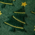 thumbnail image 4 of Set of 2 Christmas Tree Star White Red Green Throw Pillow Covers, Holiday Xmas Winter Plush Faux Fur Pillows Covers for Couch Sofa Home Decorations, 4 of 6