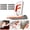 1 small mop,6 cotton tips, variant on Self Squeezing Mini Mop,Orange Small Sponge Mop,Wet and Dry Use Cleaning System,Foldable Desktop Mop,One-Hand Squeeze Handle and Replaceable Head
