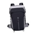 thumbnail image 4 of Mochila de senderismo Colamx expandible Gris claro con correa de hombro ajustable, 4 of 8