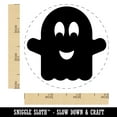 thumbnail image 2 of Ghost Smiling Halloween Self-Inking Rubber Stamp Ink Stamper - Black Ink - Small 3/4 Inch, 2 of 7