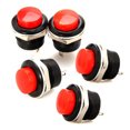 thumbnail image 1 of Flmtop 5 Pcs Interrupteur Momentané Marche / Arrêt Boutons-Poussoirs pour Voiture Mini Clé de Réinitialisation Automatique, 1 of 5