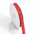 thumbnail image 1 of Xiao Hua Cinta navideña: 1 pieza de cinta tejida roja, de 0,59 pulgadas de ancho y 10 yardas de largo, ideal para decoraciones navideñas y de bricolaje, cinta para envolver regalos de Navidad., 1 of 5