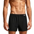 thumbnail image 3 of Men's Soft Cotton Boxer Shorts, Breathable Loose Fit Underwear, Comfortable Casual Sleep Shorts with Elastic Waist, No Ride-Up, Size L-4XL, 3 of 6