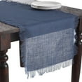 thumbnail image 3 of Saro Lifestyle Fringed Jute Table Runner, 3 of 7