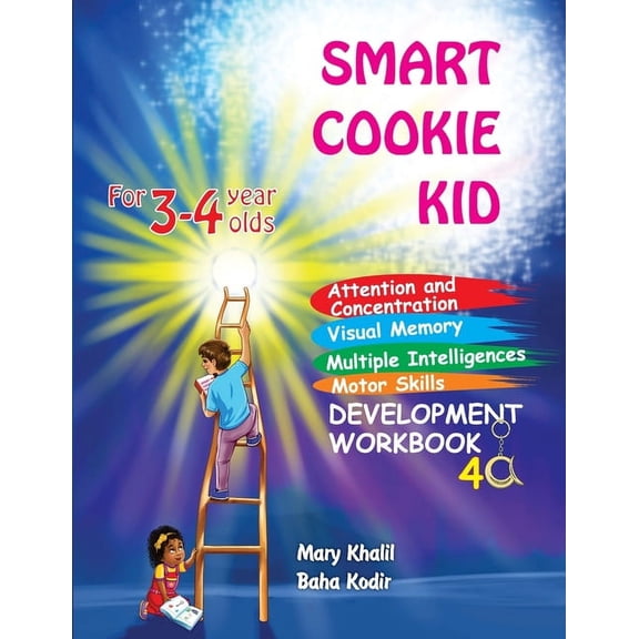 Smart Cookie Kid for 3-4 Year Olds Atten Smart Cookie Kid For 3-4 Year Olds Attention and Concentration Visual Memory Multiple Intelligences Motor Skills Book 4A, Book 13, (Paperback)