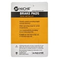 thumbnail image 4 of Niche Semi-Metallic Brake Pad Set for Ducati 748 996 Motorcycle MK1002788, 4 of 8