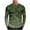 Army Green A, variant on Mens Long Sleeve Tshirts Classic Fit Tie-dye Gradient Color Fall Spring Casual Tee Shirt Crew Neck Base Layer Tops (XL, Tie-dye G)