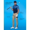 thumbnail image 2 of Ben Hogan Men's and Big Men's Flex 4-Way Stretch Golf Pants with Active Waistband, Sizes 28-50, 2 of 8