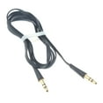 thumbnail image 3 of Aux Cable for Samsung Galaxy Tab A 8.0" (2017)/Tab A 8.0" (2018)/A8 10.5" (2021) - 3.5mm Adapter Car Stereo Aux-in Audio Cord Speaker Jack Wire Flat Black, 3 of 4