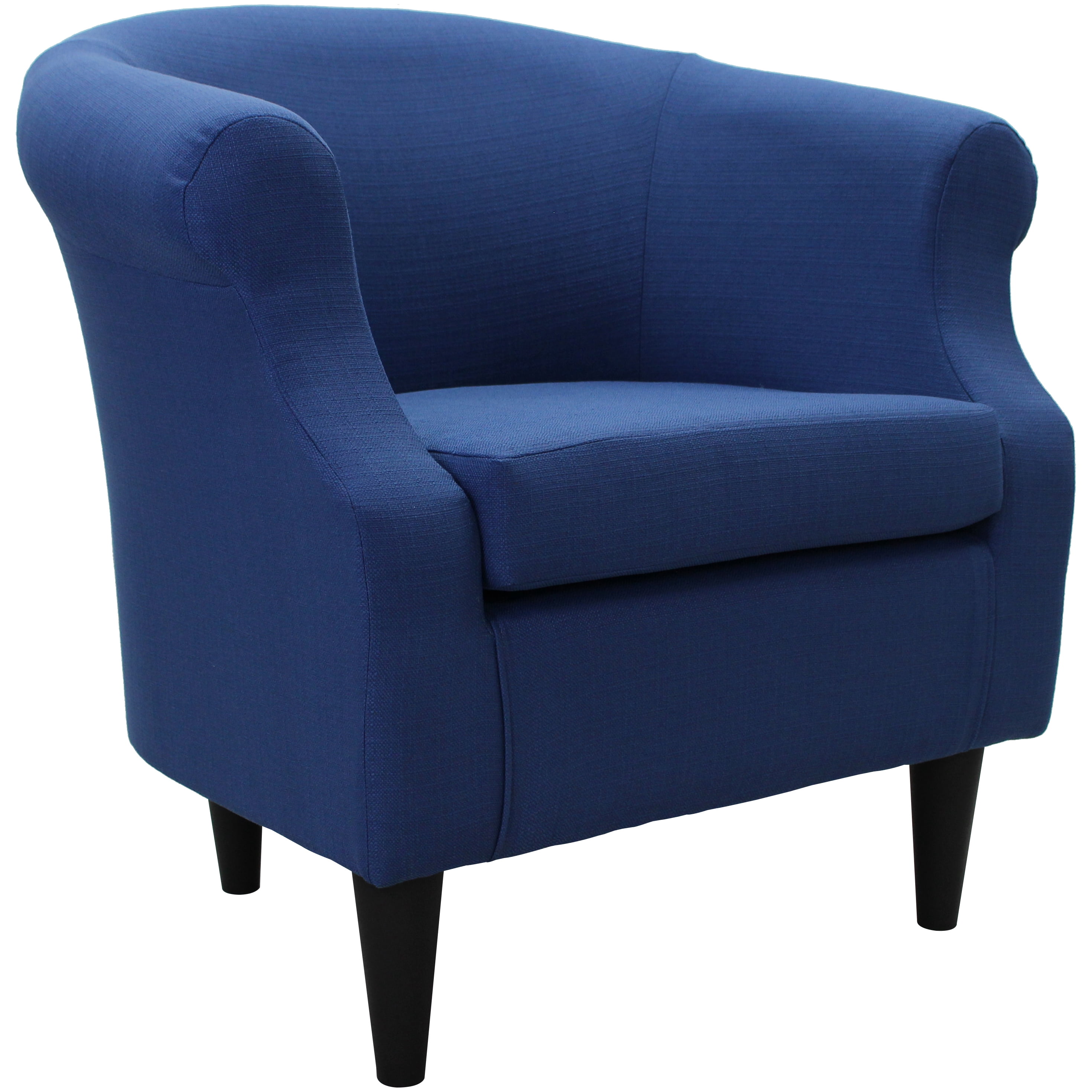Fox Hill Trading Nikole Club Chair, Marine Blue