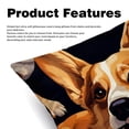 thumbnail image 2 of Corgi Velvet Throw Pillow Covers Set of 2 | Unique Patterns in 16x16, 18x18, 20x20 Inches |for Home Decor and Gifts | Includes Pillow Inserts | Throw Pillow Inserts Included, 2 of 6