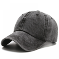 thumbnail image 1 of Vintage Washed Distressed Baseball Cap Dad Golf Hat for Men Women(black), 1 of 4