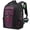 Black&purple, variant on Travel Laptop Backpack for Men Women, Waterproof Anti-Theft Travel Backpack with USB Charging Port & Lock Black