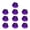 24mm-Purple, variant on 10Pcs Video Game Console Start Cion Switches 24mm/30mm Arcades Push Button Controller Game Start Resetting Switches