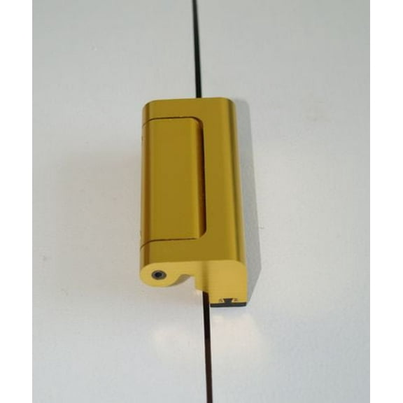 The Door Guardian Child Proof Lock for Inwards Swinging Door, Brass