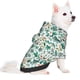 thumbnail image 2 of Fotbe Floral In Teal Sudadera con Estampado para Perros Pequeños – Suéter con Capucha para Mascotas, Tela Suave de Forro Polar con Bolsillo-X-Large, 2 of 7