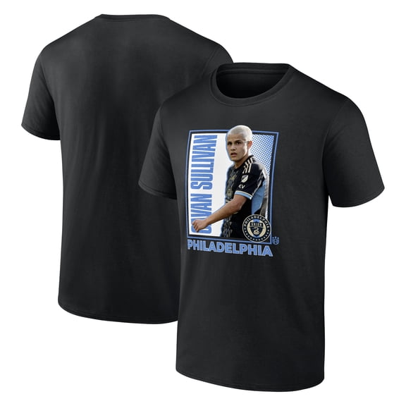 Men's Fanatics Cavan Sullivan Black Philadelphia Union Player Program T-Shirt