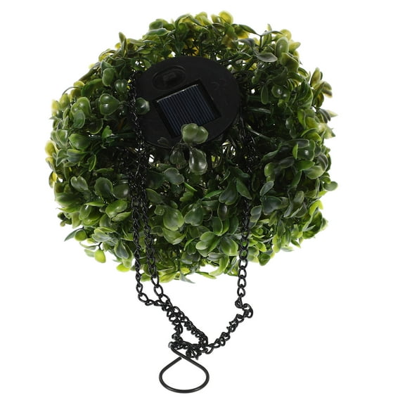 WHAMVOX  LED Lighted Topiary Balls Hanging Plants Artificial Outdoor