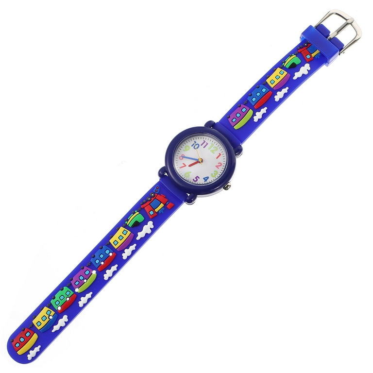Homemaxs Multifunctional Children Watch Kids Wrist Watch Waterproof Plastic Watch