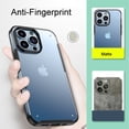 thumbnail image 5 of Allytech Protective Case for iPhone 14 Pro Max (6.7") 2022, TPU & PC Hybrid Anti-Scratch Drop Protection Slim Clear Back Case for iPhone 14 Pro Max 5G 2022, Blue, 5 of 8