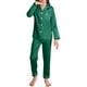 thumbnail image 2 of Niñas Ropa Color Sólido Manga Larga Traje de Hogar 60% Algodón 40% Lino, Invierno Bebé Niños Ropa Conjunto para Niño Pequeño, 2 of 7