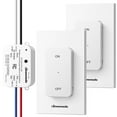 thumbnail image 1 of Interruptor de luz remoto inalámbrico DEWENWILS 15 A, 100 m de alcance, 2 controles remotos, 1 of 7