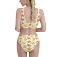 thumbnail image 5 of High Waisted Bikini Sets For Women, Starfish Conch Shells Swimsuits Tummy Control, Two Pieces Bathing Suit, 5 of 8