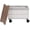 Gray, variant on Collapsible Storage Carts, Movable Utility Cart, Camping Storage Bins, Multi-Functional Storage Trolley w/Wheels, Storage Handcart for Kitchen/Bedroom/Office for Books//Tools (Green)