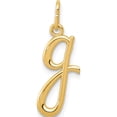 thumbnail image 1 of 10K Yellow Gold Letter G Initial Charm - Jbsp, 1 of 5