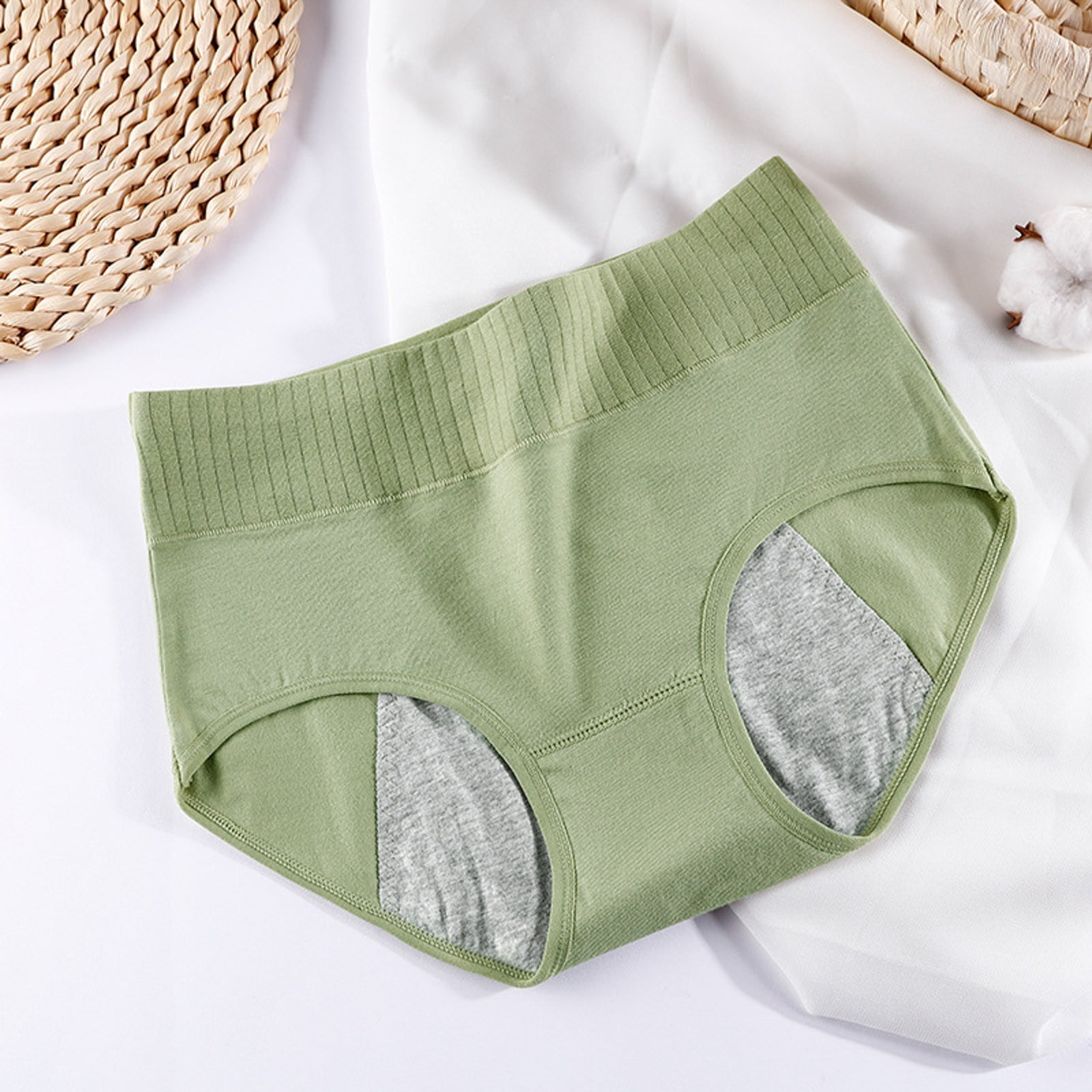 WILLBEST Calzones Mujer Bragas Menstruales 4 Capas A Prueba De Fugas ...