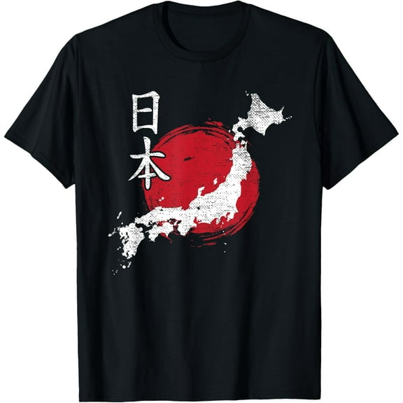 Playful Comfort Tee - Japan Map Country Map Japanese Lover Gift For Men Women Kids T-Shirt