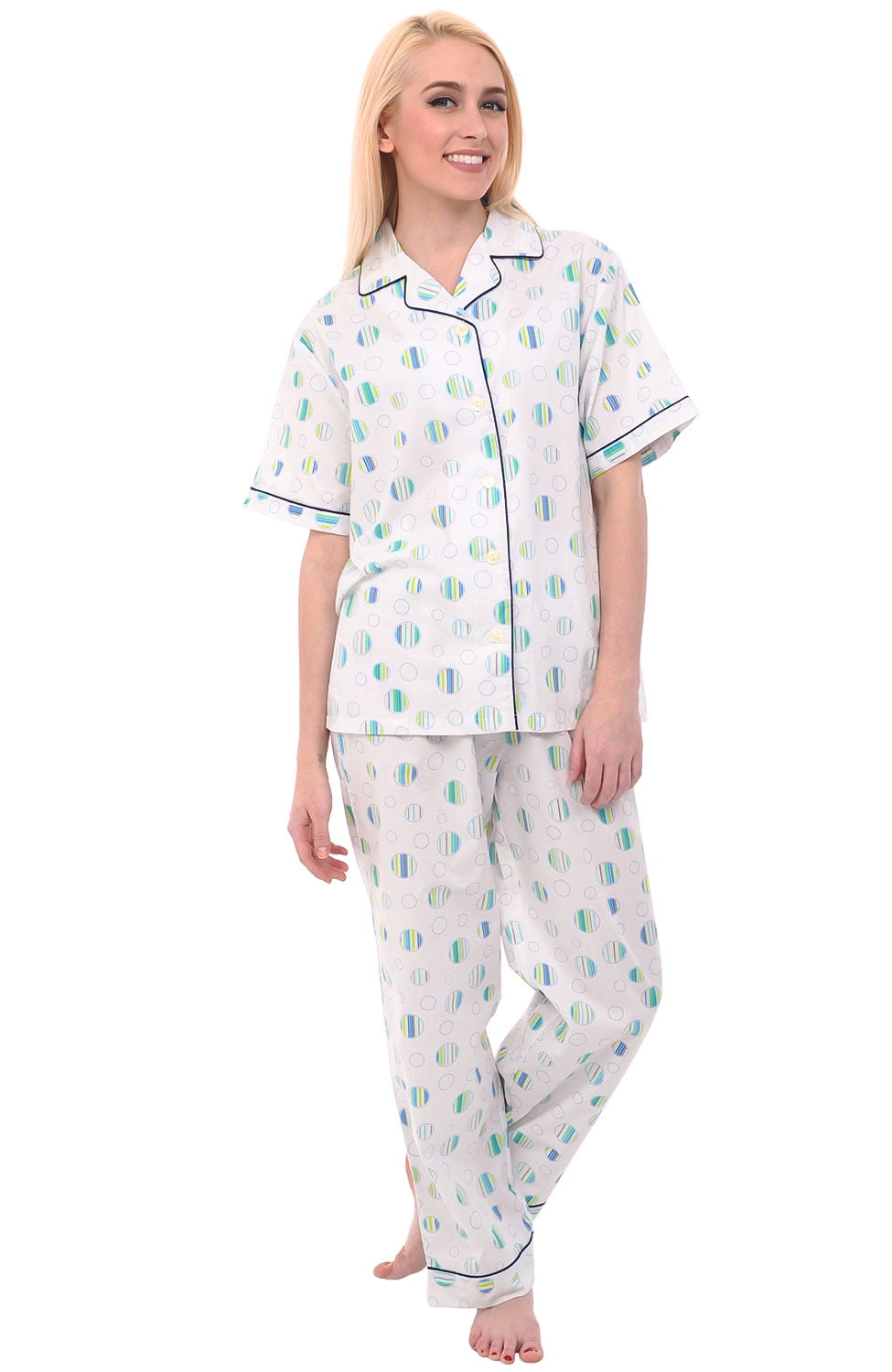 Alexander Del Rossa Alexander Del Rossa Women's Lightweight Button