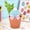 🔥 Green_New, variant on Dianli Easter Bunny Mini Flower Pot Ornament Ceramic Tabletop Planter Holder Tray Decoration Spring Home Centerpiece Cute Gift For Home Office Top Pick