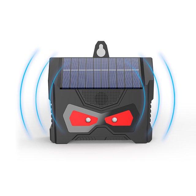 Repelente de animales con energía solar Dispositivos disuasorios de plagas de animales salvajes con