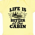thumbnail image 4 of Inktastic Life is Better at the Cabin with Trees and Moon Boys or Girls Baby Bodysuit, 4 of 5