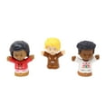 thumbnail image 3 of Replacement Parts for Collectible Fisher-Price Little People Holiday Christmas Santa's Village Playset HGP72 - Replacement Set of 3 Happy Child Figures in Reindeer Outfits, 3 of 5