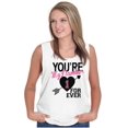 thumbnail image 3 of Cute Romantic Love Hearts Girlfriend Tank Top Tee Shirt Women Brisco Brands S, 3 of 6