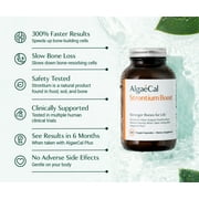 AlgaeCal Strontium Boost - Clinically Supported to Increase Bone Density in 6 months when paired with AlgaeCal Plus, Strontium Citrate, 1-Month Supply