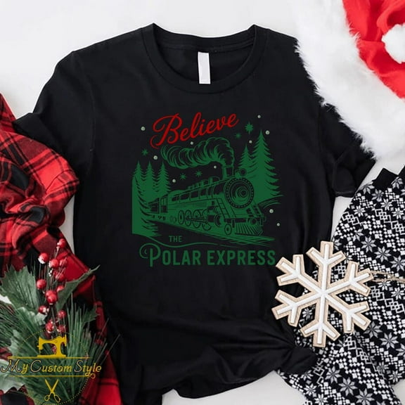 Polar Express Family Vacation Unisex T Shirt Matching Holiday Cruise Tee up to 5XL