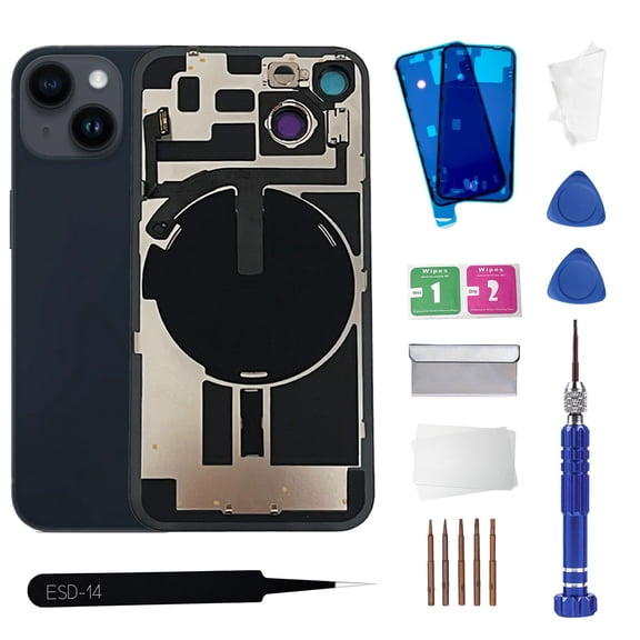 Reemplazo de vidrio trasero ZNZHKR para iPhone 14 de 6.1 pulgadas