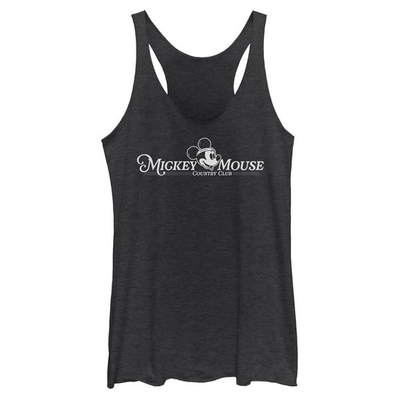Womens Mickey & Friends Country Club Mickey Racerback Tank