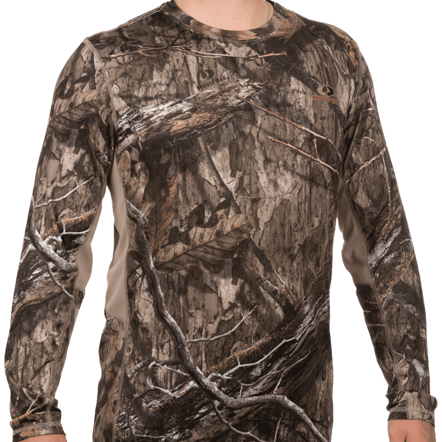 Mossy Oak Men's Standard Camo Hunting Shirts Long Sleeve