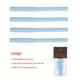 thumbnail image 4 of SOTO310 炉腿盖蜘蛛硅胶软管 天蓝色 蓝色 JShteea El nuevo, 4 of 5