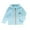 Light Blue, variant on Bovxnpu Boys Girls Tops Lightweight Long Sleeve Zip Up Hoodie Jacket, Girls Graphic Thin Zip-Up Hoodie Sun Protection Jacket Hooded Shirt Pockets Running Outdoor 6-7 Years