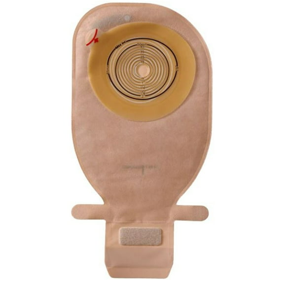 Assura EasiClose Ostomy Pouch Drainable 10 to 70 mm Stoma 11"L 1pc System Opaque 15871, 10 Ct