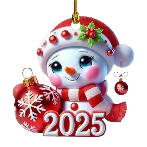 Sunxin Christmas Decoration Pendant for 2025Christmas Ornament for Baby Boy Girl New Mom Dad Personalized Merry Christmas Ornament 2025